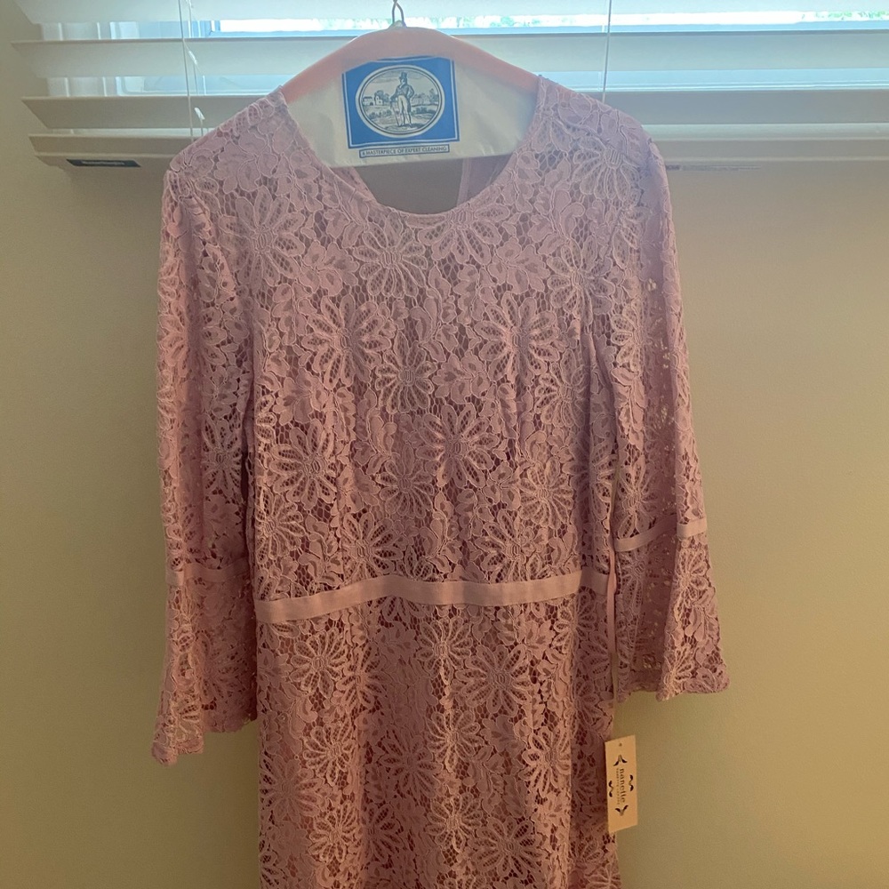 Pink lace Nanette Lepore cocktail dress